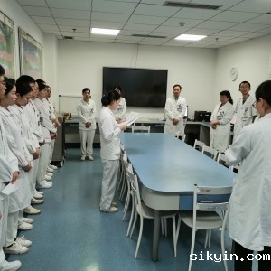 我中心肌肉骨骼病房进行首次英文晨交班