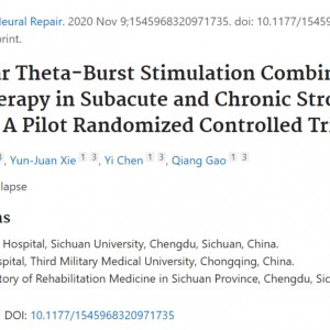 华西康复医学中心神经康复团队在《Neurorehabilitation and Neural Repair》发表研究  ...