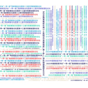 关于举办2025中国康复医学会“一带一路” 西部康复论坛暨第十三届华西康复国际论坛的通知（第一轮） ...